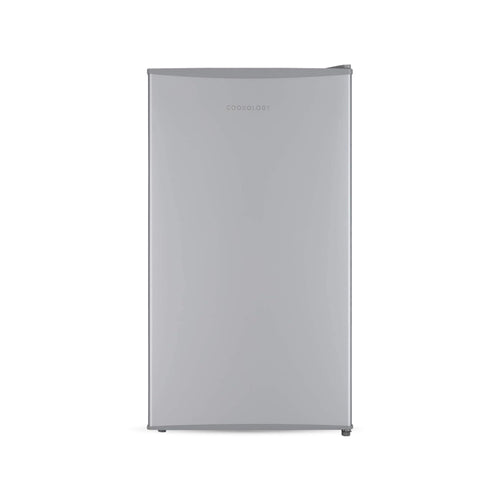 Cookology UCIF93BK Freestanding under counter Fridge in Silver - 93 Litre Capacity