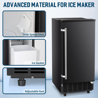 Commercial Ice Maker, Free Standing and Built In Ice Maker