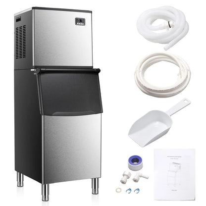 Commercial Ice Maker Machine Freezer Large Storage