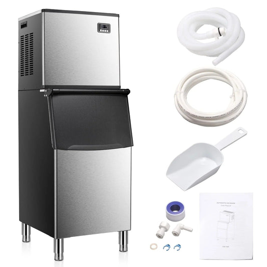 Commercial Ice Maker Machine Freezer Large Storage