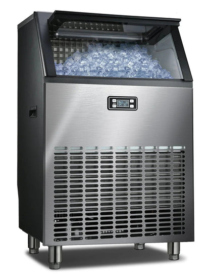 Commercial Ice Makers Machine Stainless Steel Makers Freestanding