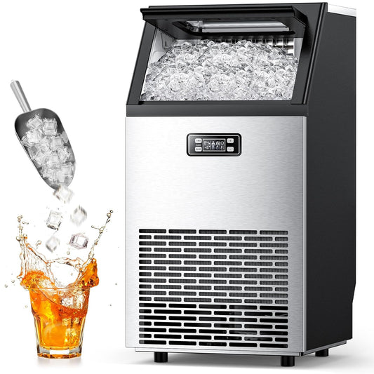 Commercial Ice Makers Machine Stainless Steel Makers Freestanding